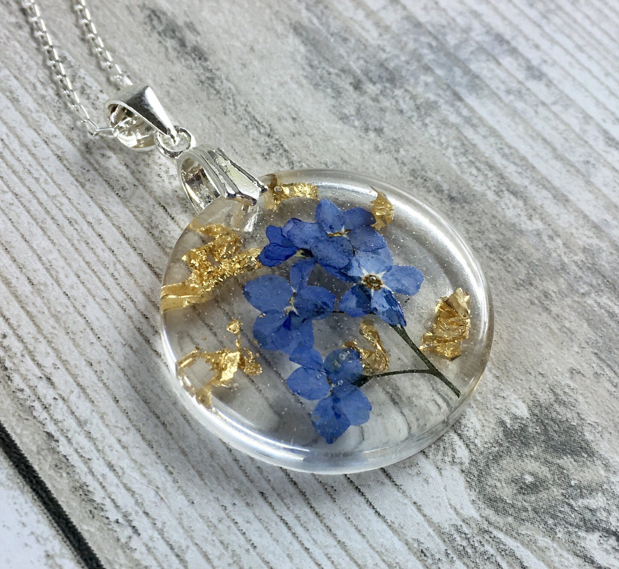 me not me notsreal flower jewelry24K