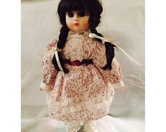 Vintage Porcelain Doll