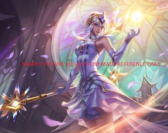 Custom made- Made to order Elementalist Lux League of Legends LoL League Legends light cosplay costume