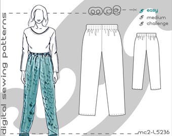 Pajamas pdf pattern | Etsy
