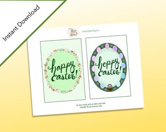 Easter gift card | Etsy