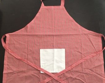 Checkered apron | Etsy