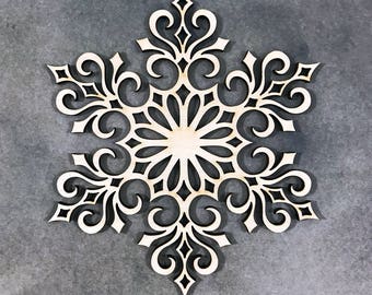 Snowflake decor | Etsy