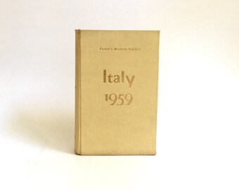 Italy Guidebook - Fodor's Italy 1959