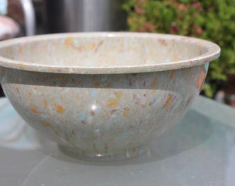 1950's - 1970's Vintage Texas Ware Confetti Splatter Mixing Bowl - 9 3/4 inches - Very Good Condition