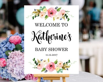 Shower welcome sign | Etsy