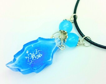 Collier, Pendentif, Pendentif en résine personnalisé