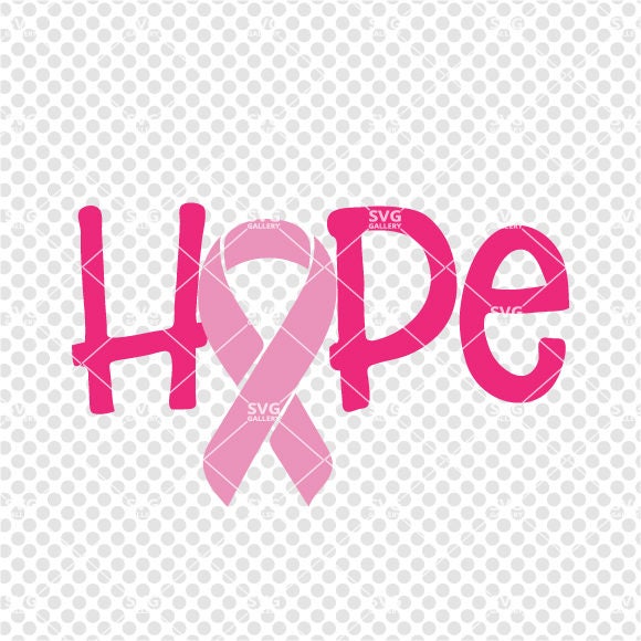 Download Hope SVG Breast cancer awareness SVG cancer awareness ribbon