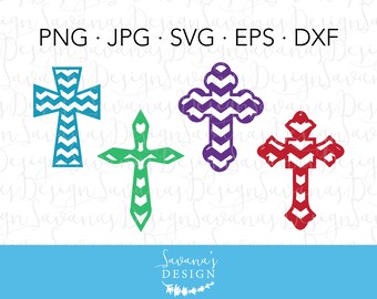 Chevron Cross SVG, Cross Cut Files, SVG Cross, Cross SVG Files for Cricut, Cricut Cross, Cross Dxf, Cross Eps, Cross Png, Svg Cross Design