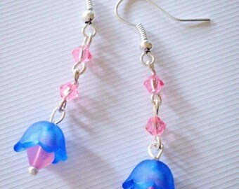 Fancy earrings flower, spring