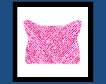 Pussy Hat - Women's March art