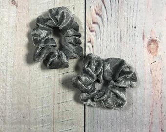 Velvet Scrunchy/Blue scrunchy/Scrunchies/Hair Ties/Hair Tie/Ponytail/Velour/Hair Accessories/Tie/Ties/Hair Scrunchy/Velvet Scrunchies