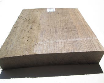 PREMIUM Irish bog oak Blank 225mm x 225mm x 43mm Woodworking / Woodturning