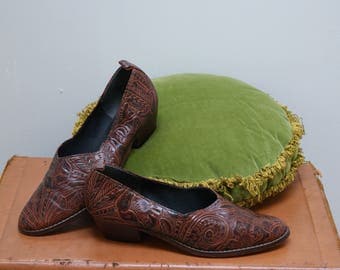 70s cuban heels