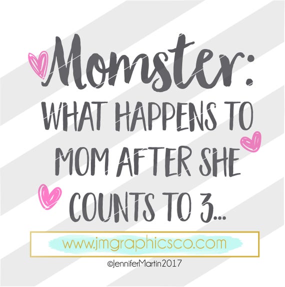 Download Momster svg eps dxf png cricut cameo scan N cut cut