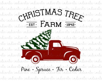 Download Truck and tree | Etsy