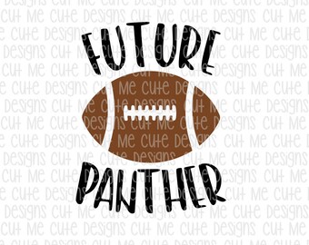 SVG DXF PNG cut file cricut silhouette cameo scrap booking Future Panther Football Player