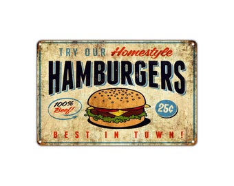 home style hamburgers