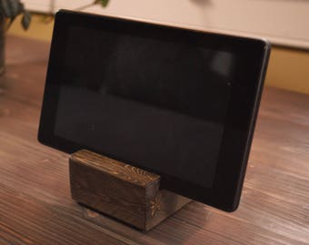 Wood Desktop Mobile Phone/iPad Stand