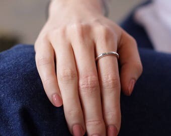 Skinny sterling ring, unique dainty ring, thin dainty ring, minimalist rings, silver stacking ring, minimalist jewelry, everyday ring
