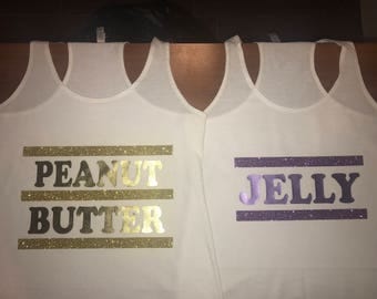 Peanut Butter and Jelly shirts