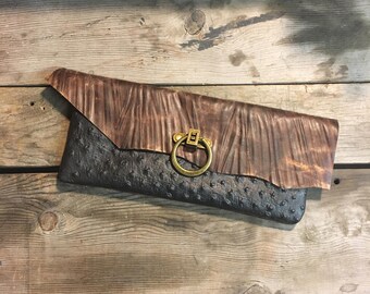 Small Leather Pouch, Leather Clutch Wallet, Ornate Collection, Small Leather Wallet, Leather Bag, Leather Clutch Purse, Leather Clutch Bag