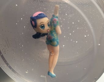 Off with her head clear slime / liquid glass slime /custom made / gifts for kids / therapeutic / foam balls / most popular / anime girl /