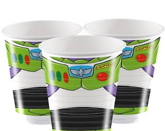 plastic toy story cups