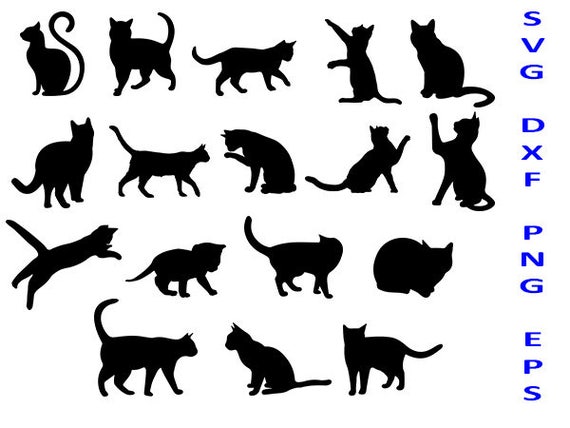 Download cats Svg animals svg cat Breed SVG Silhouette cat Cut
