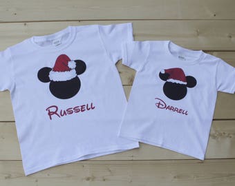 christmas disney shirt