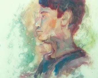 Figure Study on Durlar ORIGINAL PAINTING