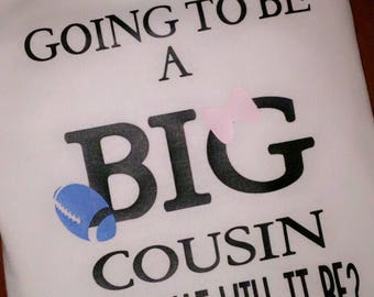 Gender reveal party shirt