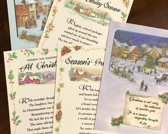 Set of 5 Exclusive ADR Collection Christmas Cards