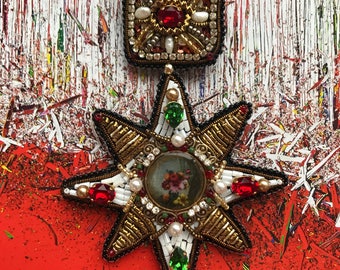 Art brooch "My Sicily"
