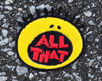 All That Embroidered Sew On Iron On Patch DIY Emojis
