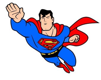 Superman Svg file, Svg Cutting file, Svg for Silhouette, Svg for Circut, Superman Cut files, Svg files, Svg Clipart