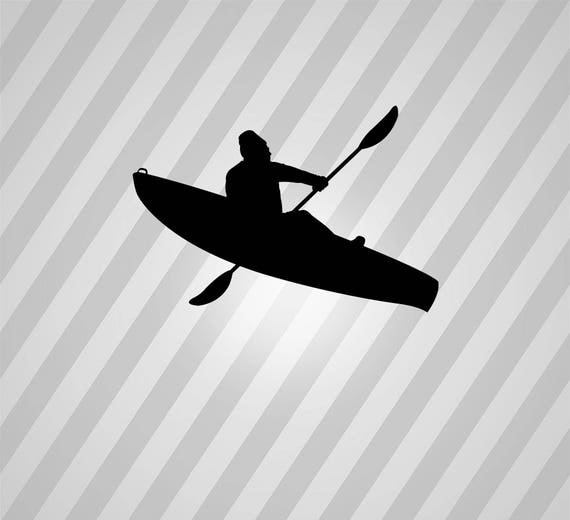 Download Kayak Silhouette Boat Kayak - Svg Dxf Eps Silhouette Rld ...