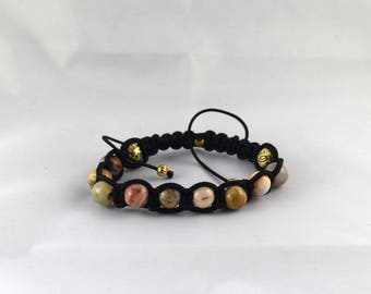 Tibetan style Shamballa bracelet inspiration