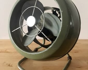 Vintage Industrial Fan // Working // Retro Home Decor
