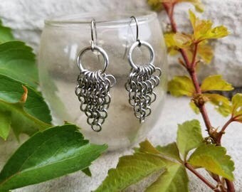 chainmaille earrings