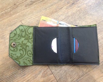 Handmade simple leather wallet
