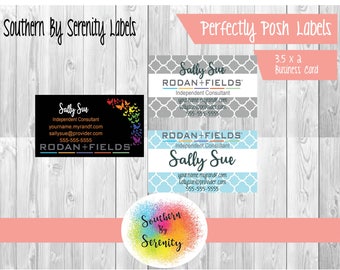 Rodan + Fields Business Cards | Digital Upload | One Sided Business Card