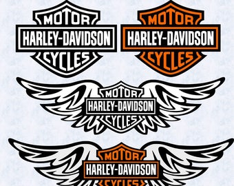  Harley  davidson  svg Etsy