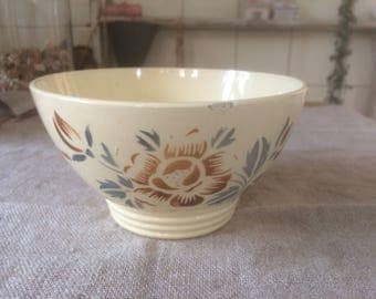Vintage French café au lait Bowl (Digoin)