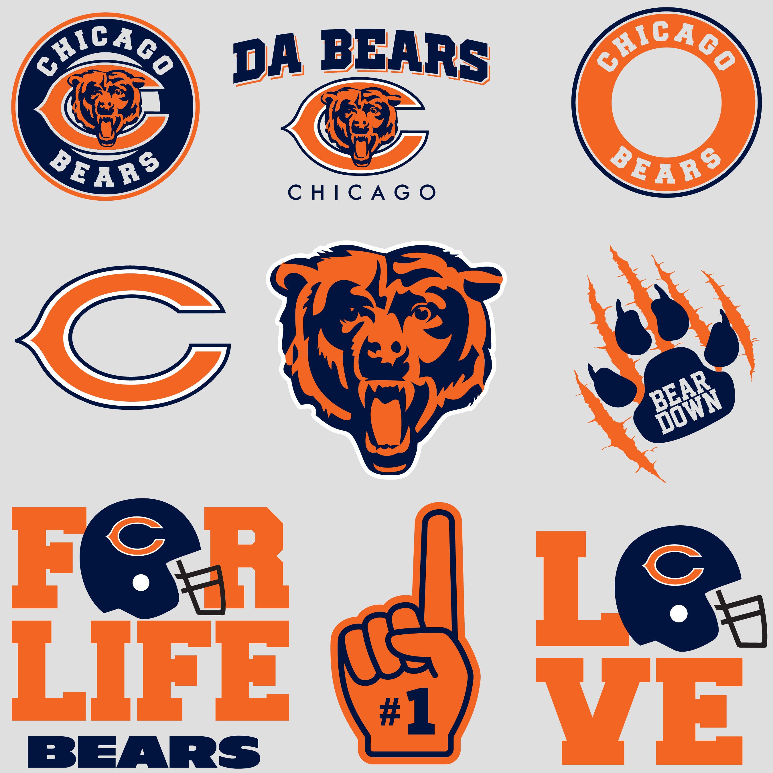 Chicago Bears.Svg.Dfx.Eps.Pdf.Png.JPG.