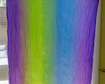4 Rainbow Curtain panels