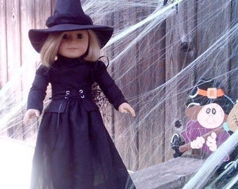 Witch Costume fits American Girl doll clothes