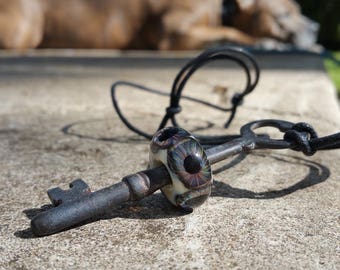 Hazel Eyeball Skeleton Key
