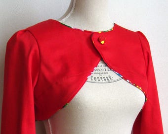 PERSONALIZED LONG SLEEVE BOLERO