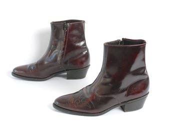oxblood boots womens uk